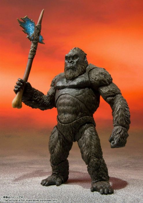 Godzilla vs. Kong (2021) - Kong S.H.MonsterArts 5.75” Action Figure