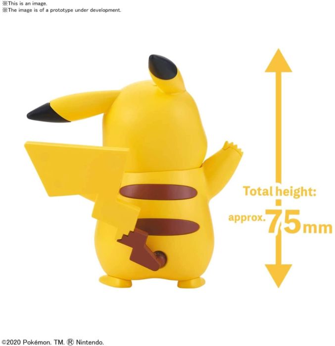 Pokemon - Pikachu Quick 3” Model Kit