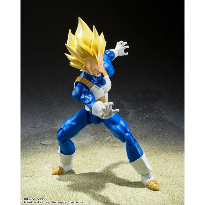 Dragon Ball Z - Super Saiyan Vegeta (Awakened Super Saiyan Blood) S.H.Figuarts 5.5" Action Figure