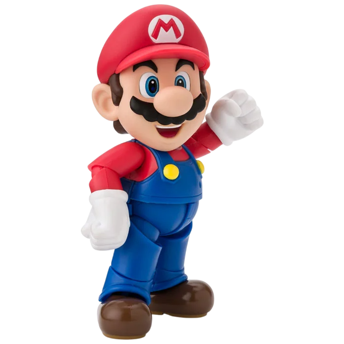 Super Mario - Mario S.H.Figuarts 4" Action Figure (New Package Ver.)