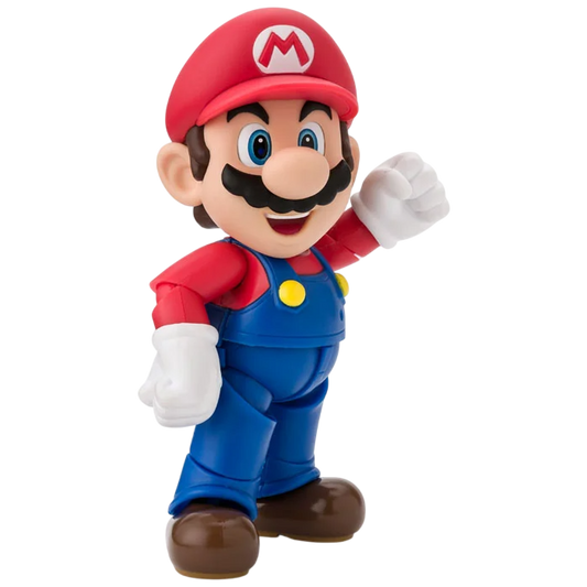 Super Mario - Mario S.H.Figuarts 4" Action Figure (New Package Ver.)