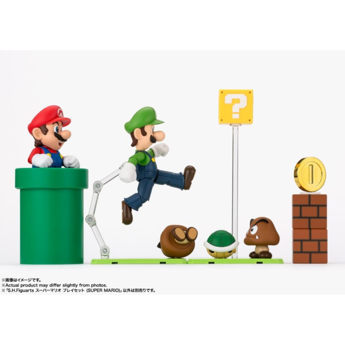 Super Mario - Super Mario Brothers S.H.Figuarts Action Figure Playset