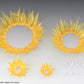 Bandai Tamashii Effect Shock Impact Yellow Ver. For S.H.Figuarts Action Figure