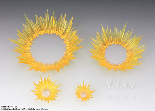 Bandai Tamashii Effect Shock Impact Yellow Ver. For S.H.Figuarts Action Figure