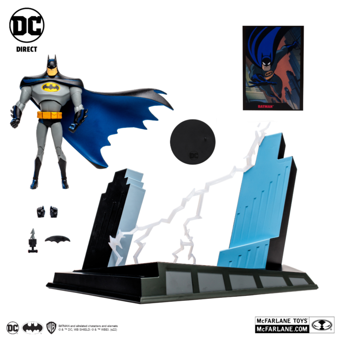 Batman: The Animated Series - Batman 30th Anniversary Gold Label Deluxe 7” Scale Action Figure