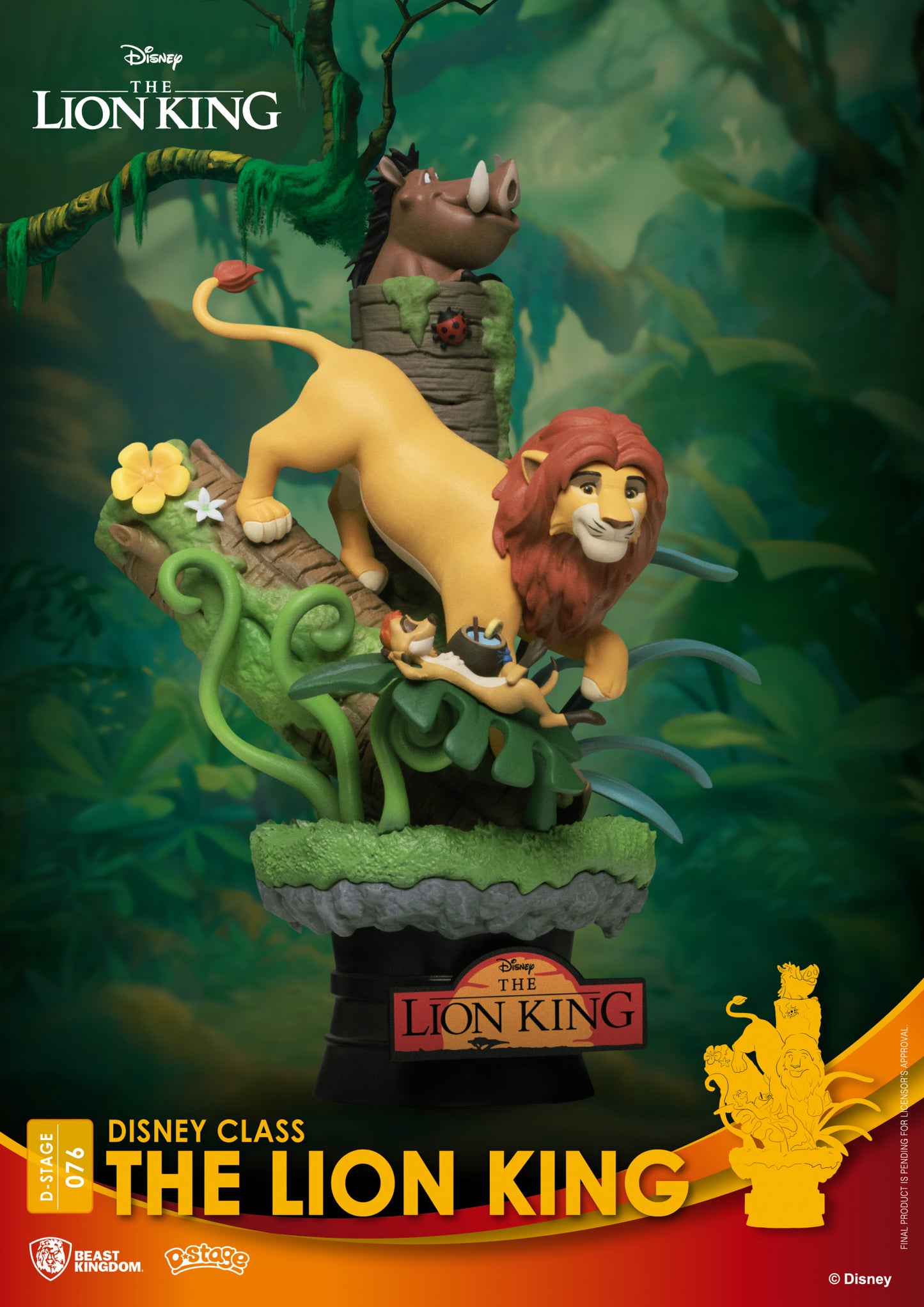 Beast Kingdom D Stage Disney Classic Lion King