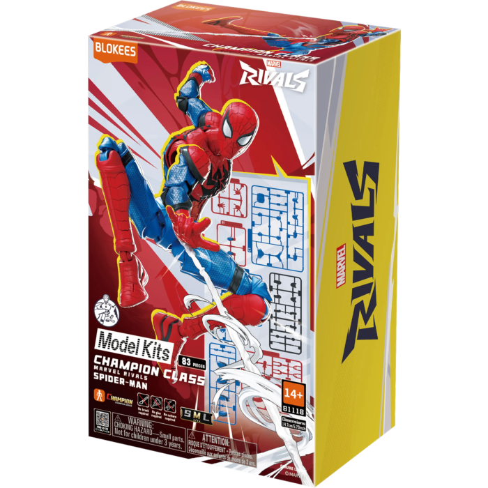 Marvel Rivals - Champion Class 06 Spiderman Articulated Model Kit
