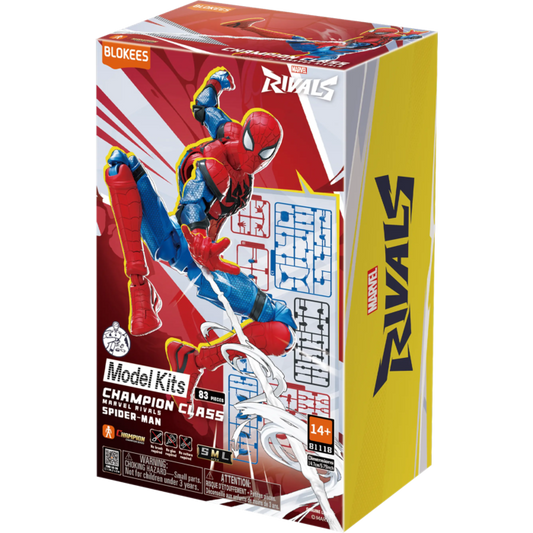 Marvel Rivals - Champion Class 06 Spiderman Articulated Model Kit