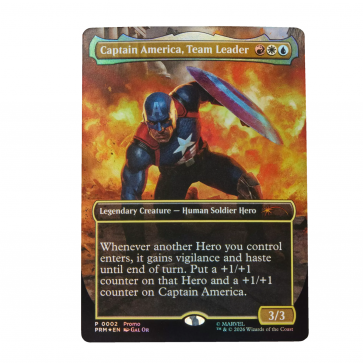 Marvel Legends Series x Magic: The Gathering Captain America (Avengers: Twilight)