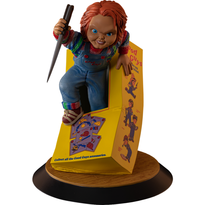 Child’s Play (1988) - Chucky Breakout 9” PVC Diorama Statue