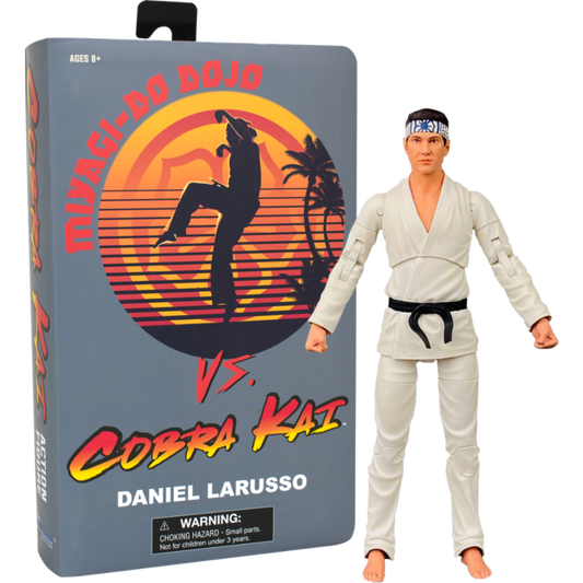 Cobra Kai - Daniel LaRusso VHS 7” Scale Action Figure (2022 SDCC Exclusive)