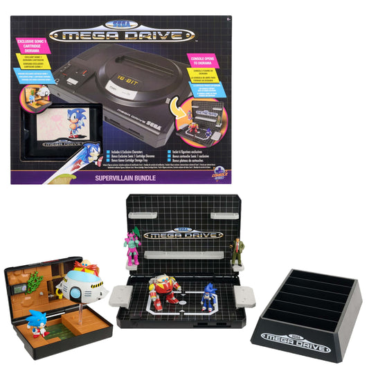 Console Heroes Sega Mega Drive Supervillain Bundle Diorama
