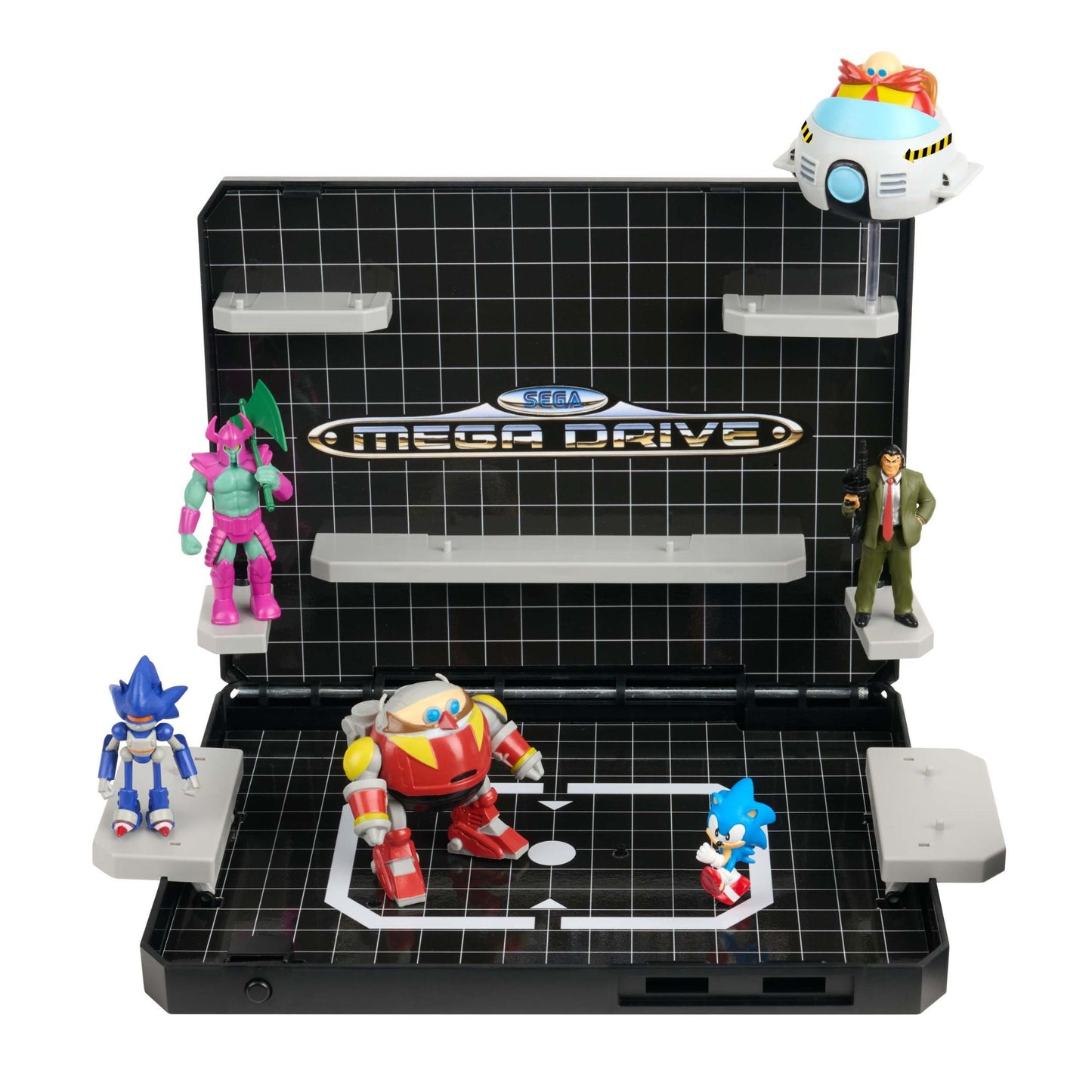 Console Heroes Sega Mega Drive Supervillain Bundle Diorama