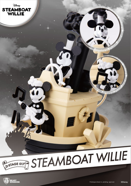 Beast Kingdom D Stage Disney Steamboat Willie Mickey Mouse