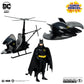 DC Direct Super Powers Gold Label Batman with Batwing & Whirlybat Black Suit 4.5 Inch Figure Multipack