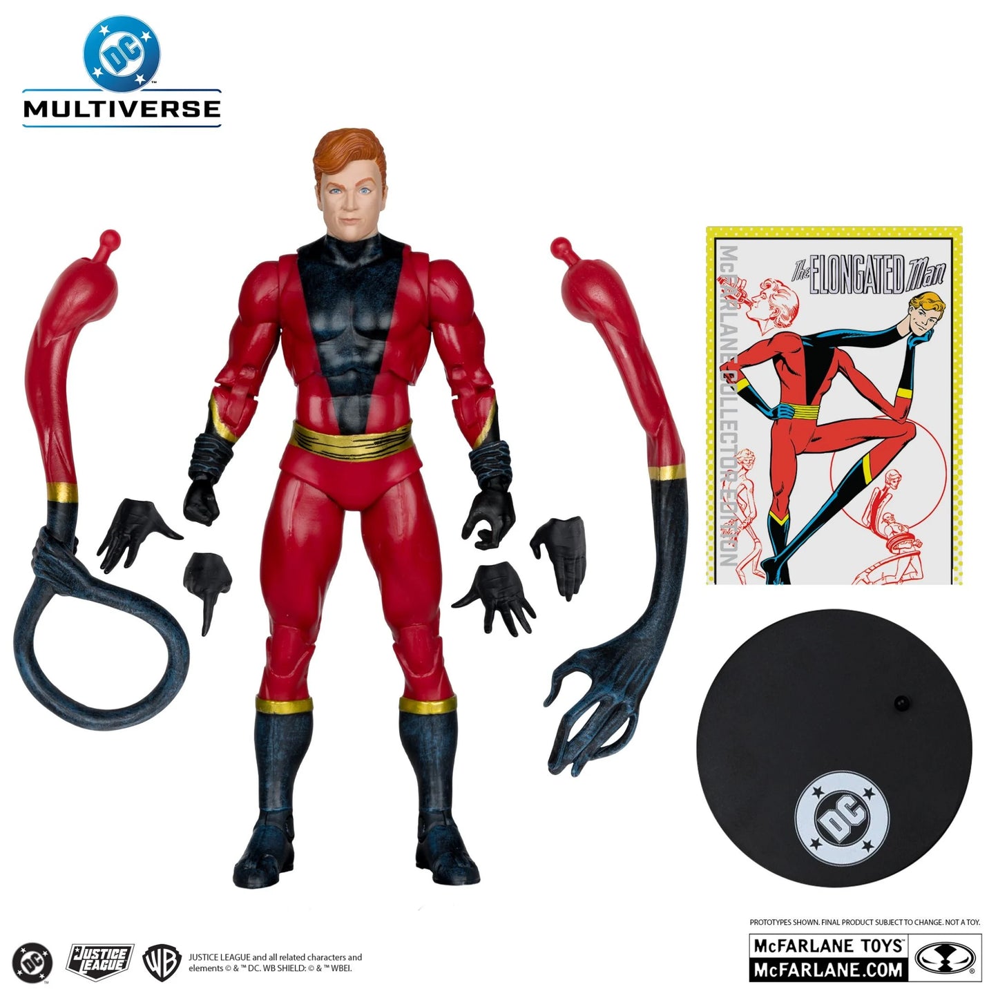 DC Multiverse Elongated Man DC Classics McFarlane Collector Edition