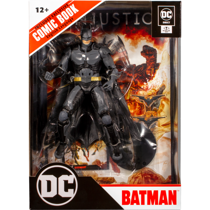 Injustice 2 - Batman Page Punchers 7” Scale Action Figure with Comic Book