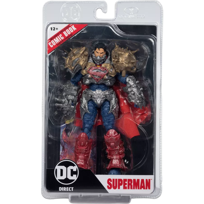 Superman: Ghosts of Krypton - Superman Page Punchers 7" Scale Action Figure with Comic Book