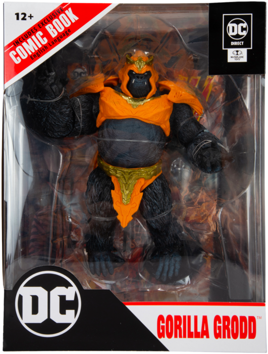 The Flash - Gorilla Grodd Page Punchers Megafig 7” Scale Action Figure with Comic Book