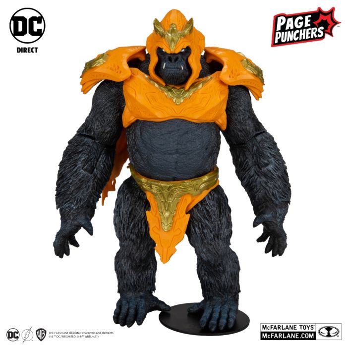 The Flash - Gorilla Grodd Page Punchers Megafig 7” Scale Action Figure with Comic Book