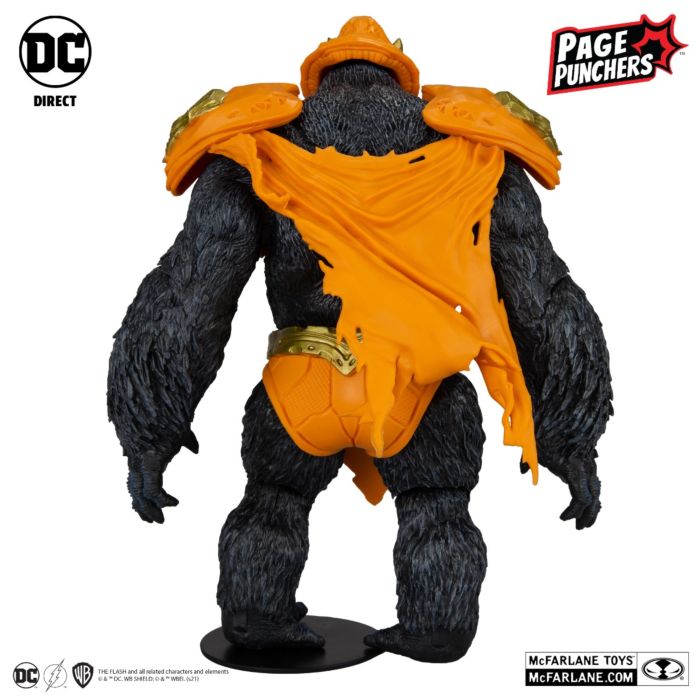 The Flash - Gorilla Grodd Page Punchers Megafig 7” Scale Action Figure with Comic Book