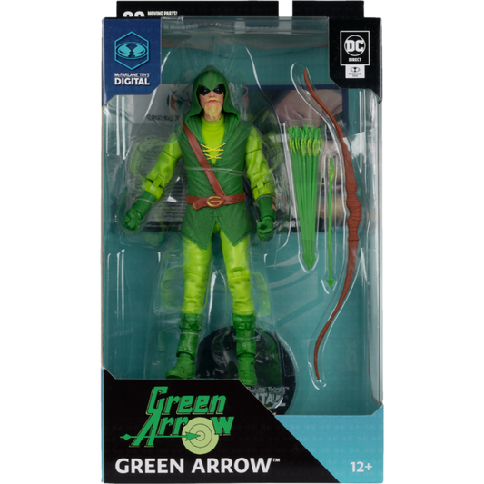 Green Arrow - Green Arrow (Longbow Hunters) DC Multiverse Mcfarlane Toys Digital 7" Scale Action Figure