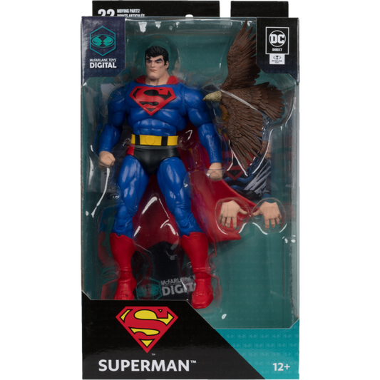 Superman - Superman (Our Worlds At War) DC Multiverse Mcfarlane Toys Digital 7" Scale Action Figure