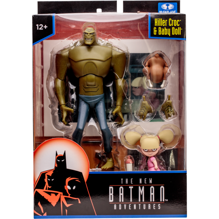 The New Batman Adventures (1997) - Killer Croc & Baby Doll 6" Scale Action Figure