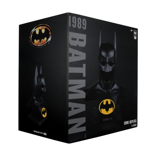 Batman (1989) - Batman Cowl 1:1 Scale Life-Size Prop Replica