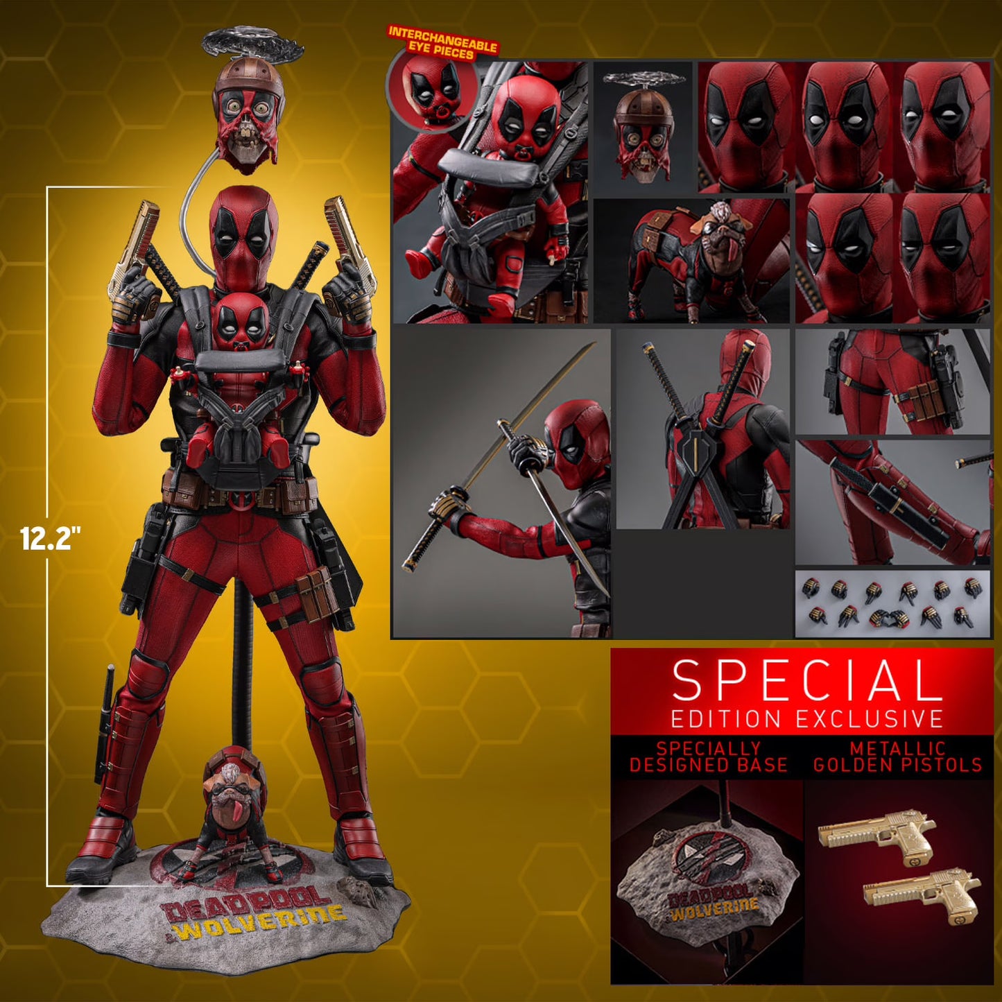 Deadpool & Wolverine (2024) - Deadpool 1/6th Scale Hot Toys Action Figure (Special Edition)