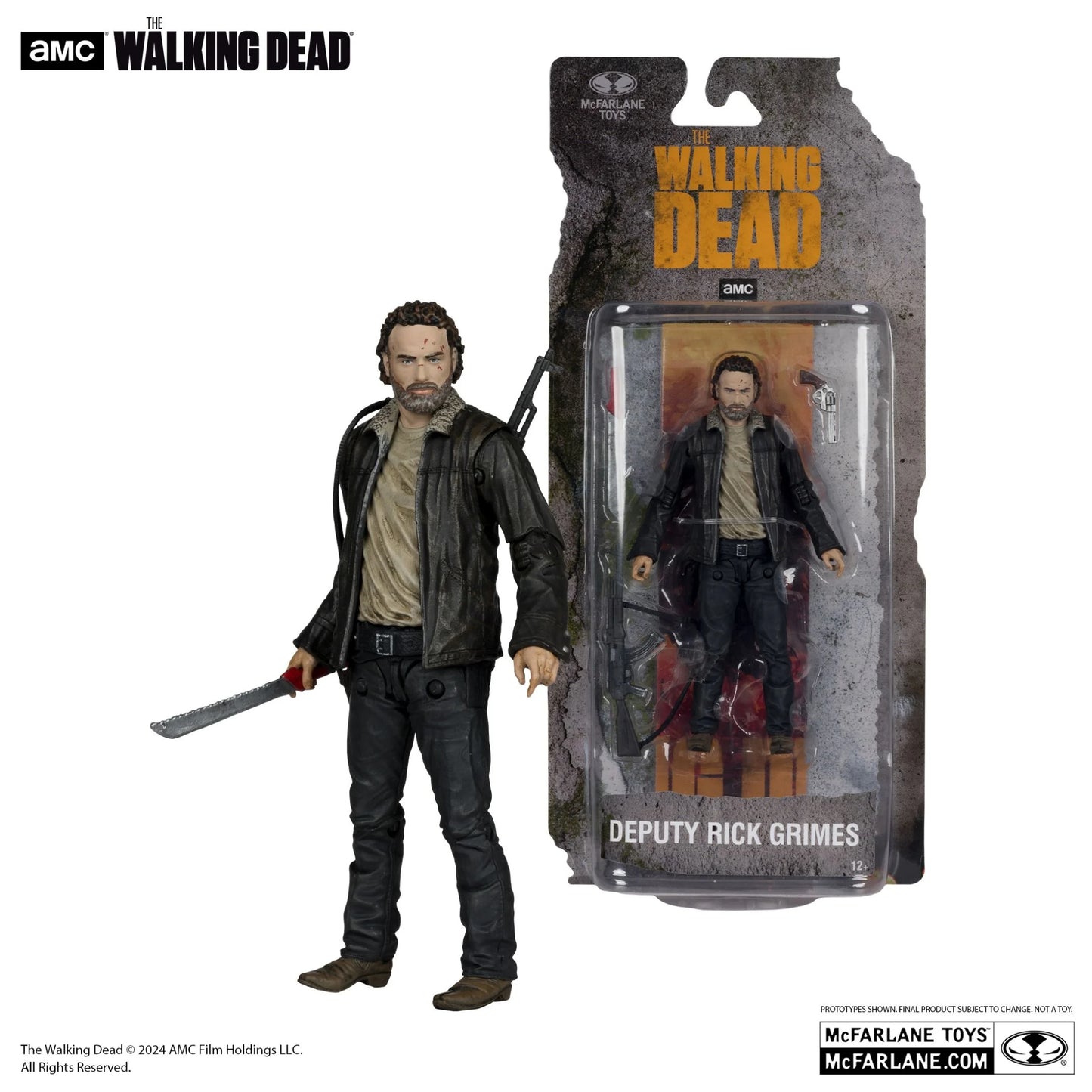 McFarlane The Walking Dead Deputy Rick Grimes 5" Figure