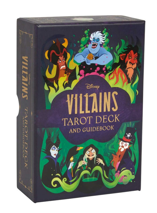 Disney Villains Tarot Deck and Guidebook | Movie Tarot Deck | Pop Culture Tarot