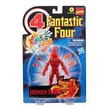 MARVEL LEGENDS FANTASTIC FOUR 6INCH(15CM) RETRO FIGURE HUMAN TORCH