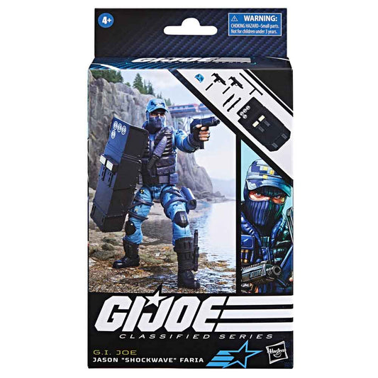 G.I. Joe - Classified Series Jason "Shockwave" Faria 6" Action Figure