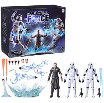 Star Wars The Black Series The Force Unleashed - Starkiller & Troopers Set (Pulse Con Exclusive)