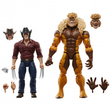 Marvel Legends Series: Marvel's Logan vs Sabretooth