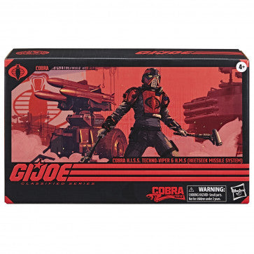 **Pre-order** G.I. Joe Classified Series: #111 Cobra H.I.S.S. Techno-Viper & H.M.S. (HEETSEEK MISSILE SYSTEM)