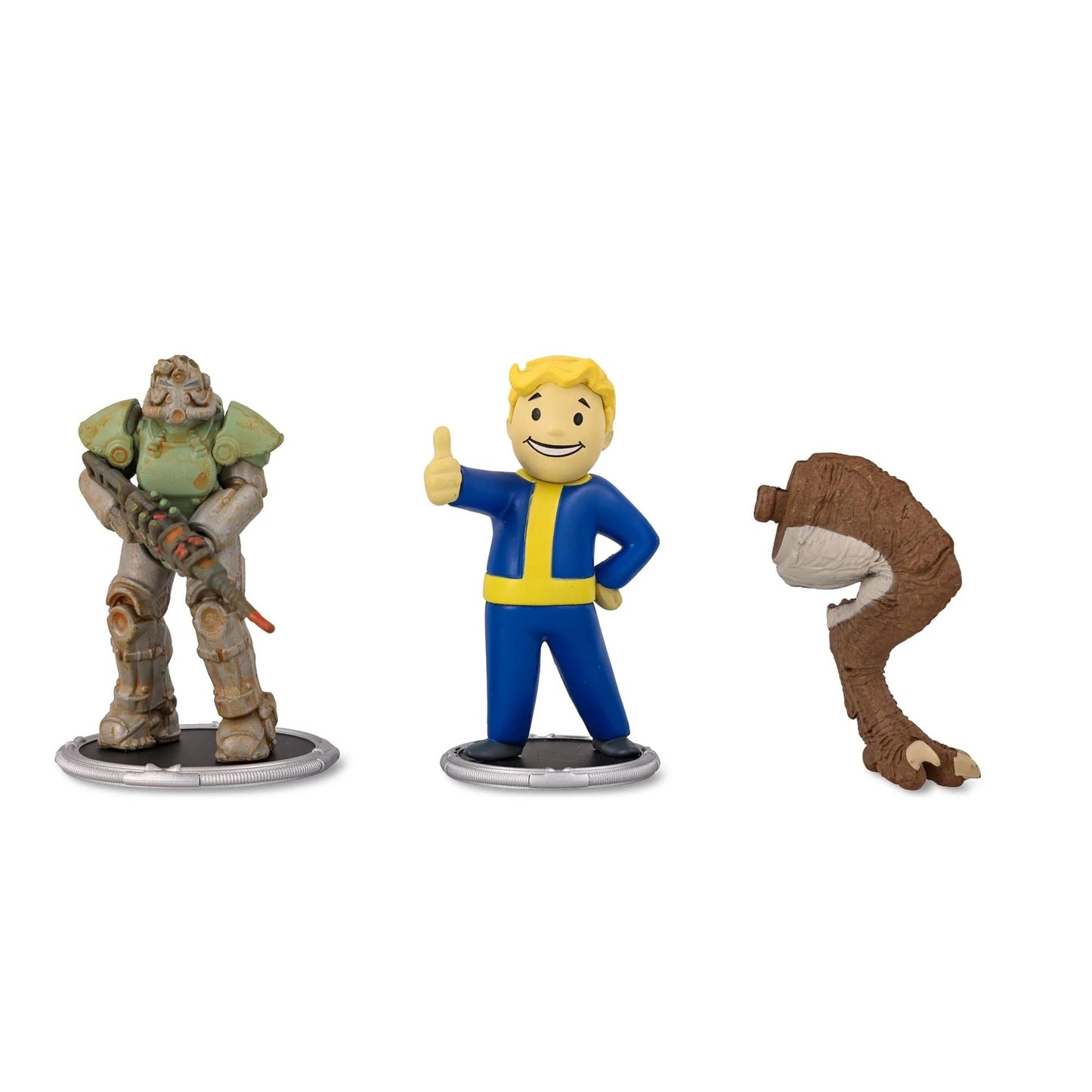 Fallout T-51 & Vault Boy (Classic) 3" Collectable Figures Set (F)