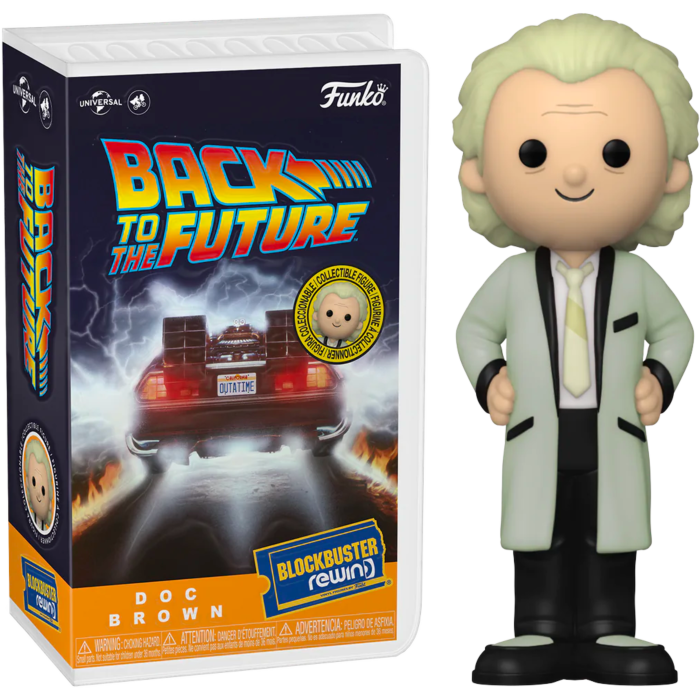 Back to the Future - Doc Brown Rewind Vinyl Figure