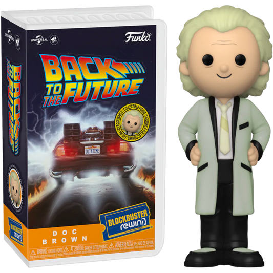 Back to the Future - Doc Brown Rewind Vinyl Figure