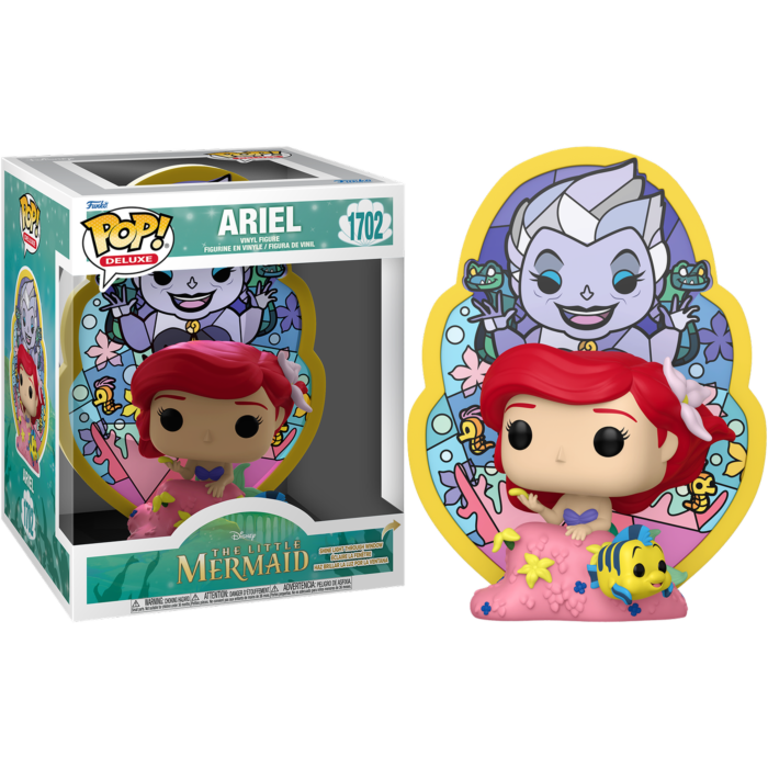 Little Mermaid - Ariel (Stained Glass) Pop! DLX