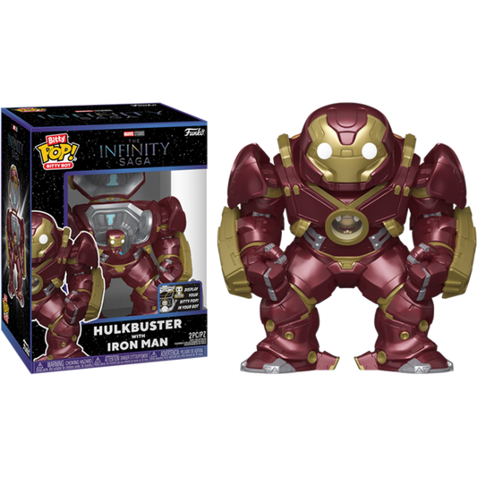 Marvel: The Infinity Saga - Hulkbuster with Iron Man Bitty Pop! Bot Vinyl Figure
