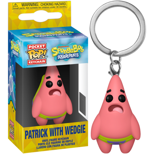 SpongeBob - Patrick w/Wedgie Pop! Keychain