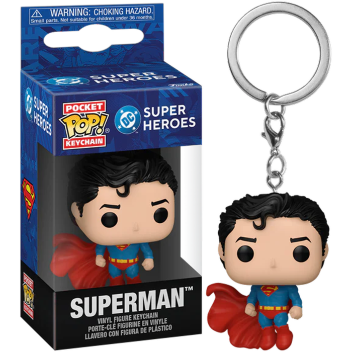 DC Comics: New Classics - Superman Pocket Pop! Keychain