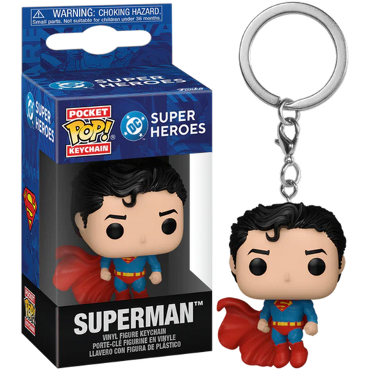 DC Comics: New Classics - Superman Pocket Pop! Keychain