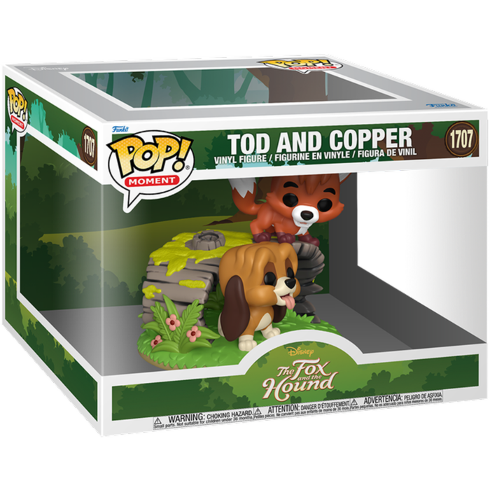 The Fox and the Hound - Tod & Copper Pop! Moment Vinyl Figure