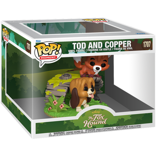 The Fox and the Hound - Tod & Copper Pop! Moment Vinyl Figure