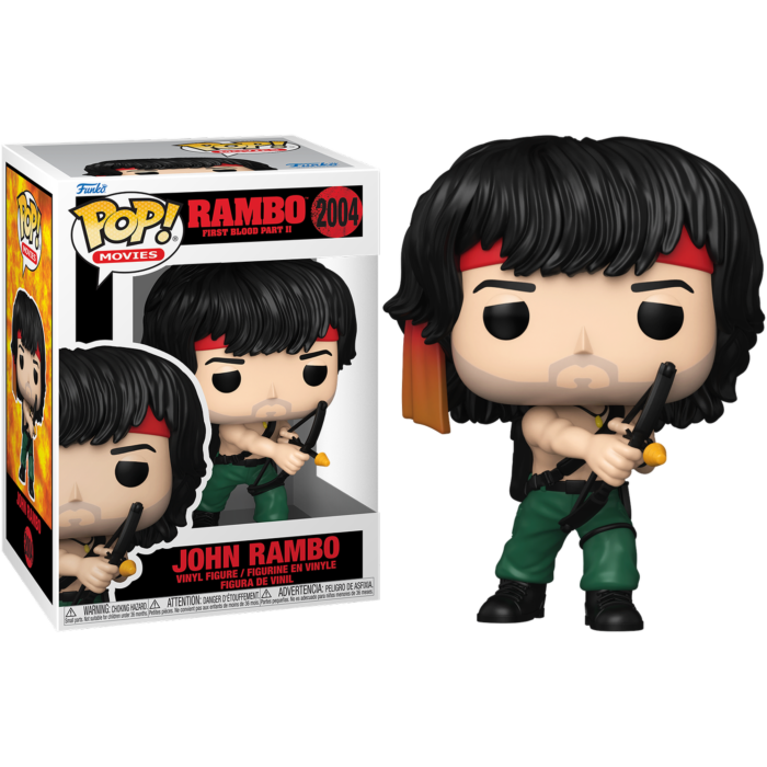 Rambo: First Blood Part II - John Rambo with Explosive Arrow Pop! Vinyl Figure
