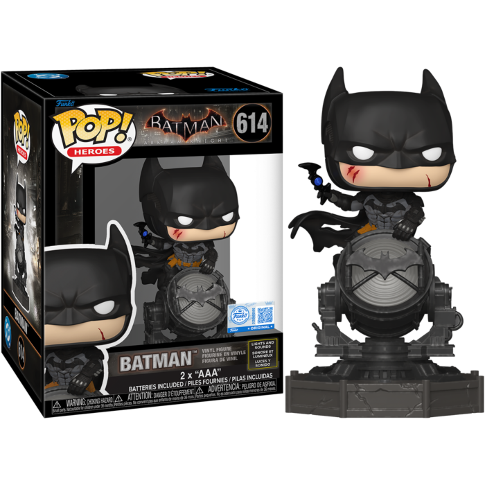 DC - Batman: Arkham Knight - Batman with Light & Sound Premium Pop! Vinyl Figure