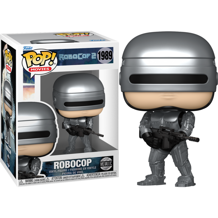 RoboCop 2 - Robocop Metallic Pop! Vinyl Figure